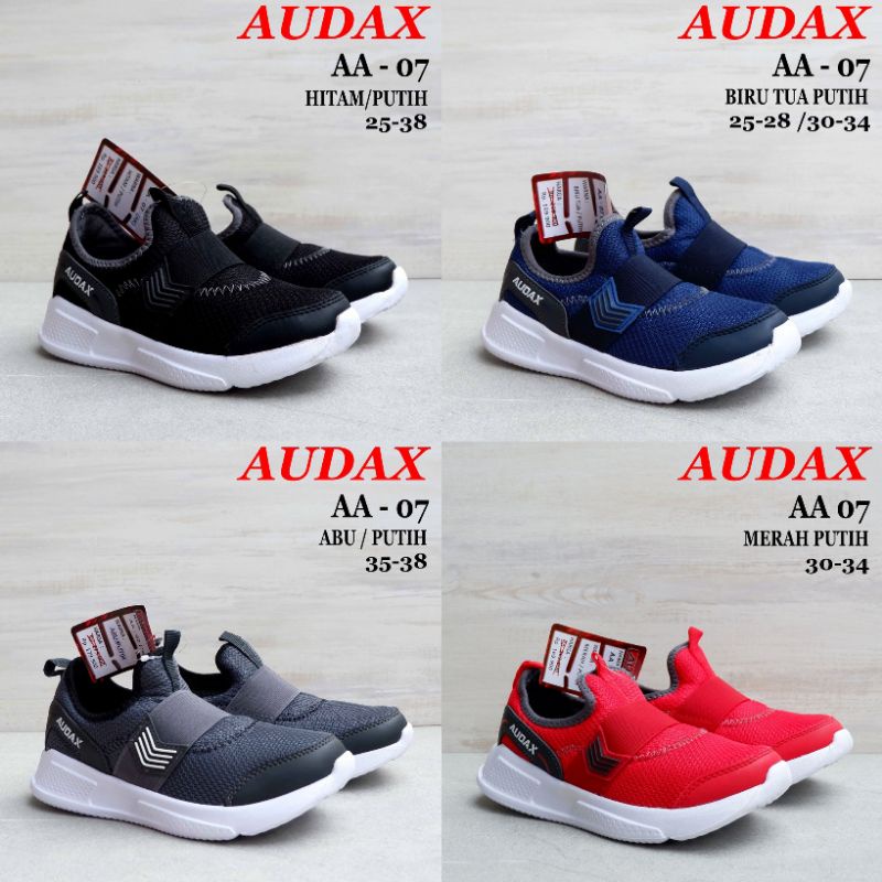 SEPATU AUDAX AA 07 - SEPATU SLIP ON ANAK PRIA