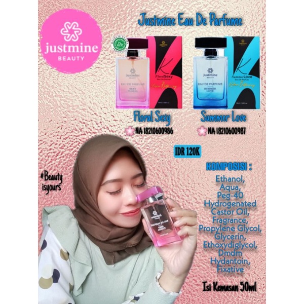 Parfum Justmine Beauty