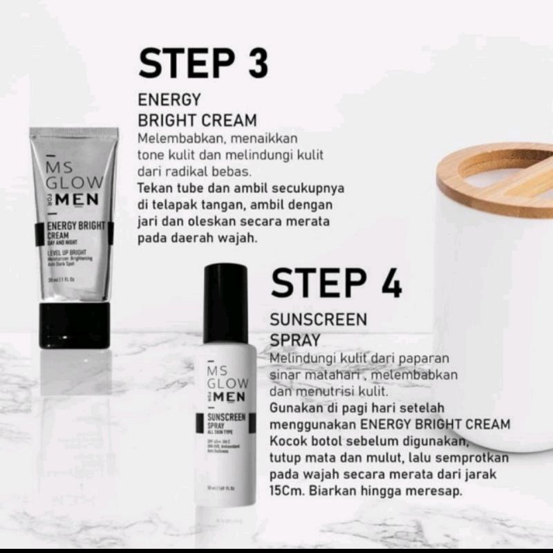 MS GLOW MEN ORIGINAL SKINCARE WAJAH PRIA / MS GLOW FOR MEN BASIC LENGKAP / MS GLOW MEN PAKET LENGKAP 4IN1 BASIC / MS GLOW MAN /  SKINCARE COWOK / MSGLOW MEN PENCERAH WAJAH PENGHILANG FLEK HITAM BPOM