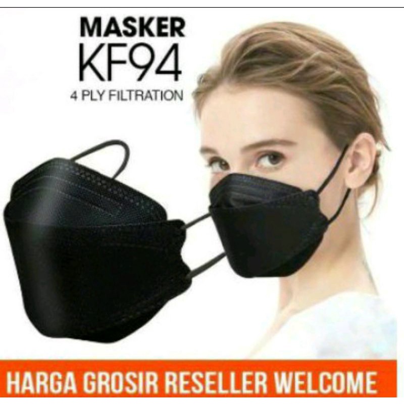 10 pcs MASKER KF94 MASKER 3D PROTECTIVE MASK 4 PLY KF 94 MASK