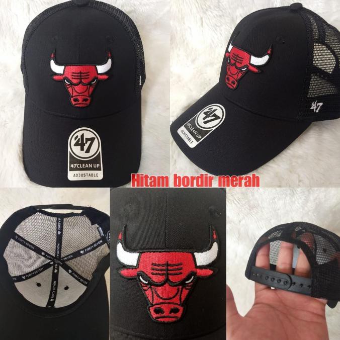 Topi baseball Banteng Jaring NBA import Premium Bordir full not gucci