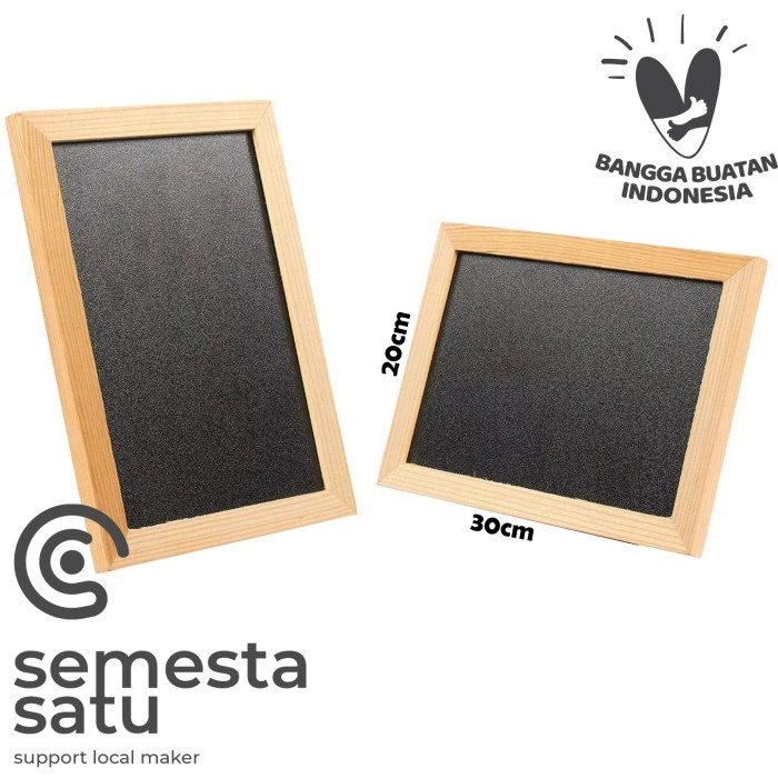 

papan tulis black board mini chalk board ukuran kecil