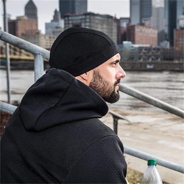 PREMIUM Penutup Kepala - Helm Motor - Topi Kupluk Pria - Cover Helm K1