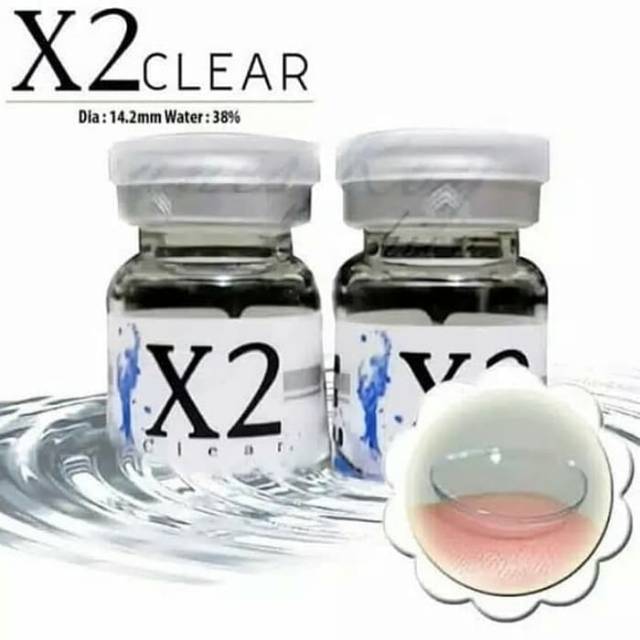 Softlens x2 clear tahunan