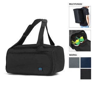 Elfs Tas Ransel Travel Gym Bag Multifungsi 2in1