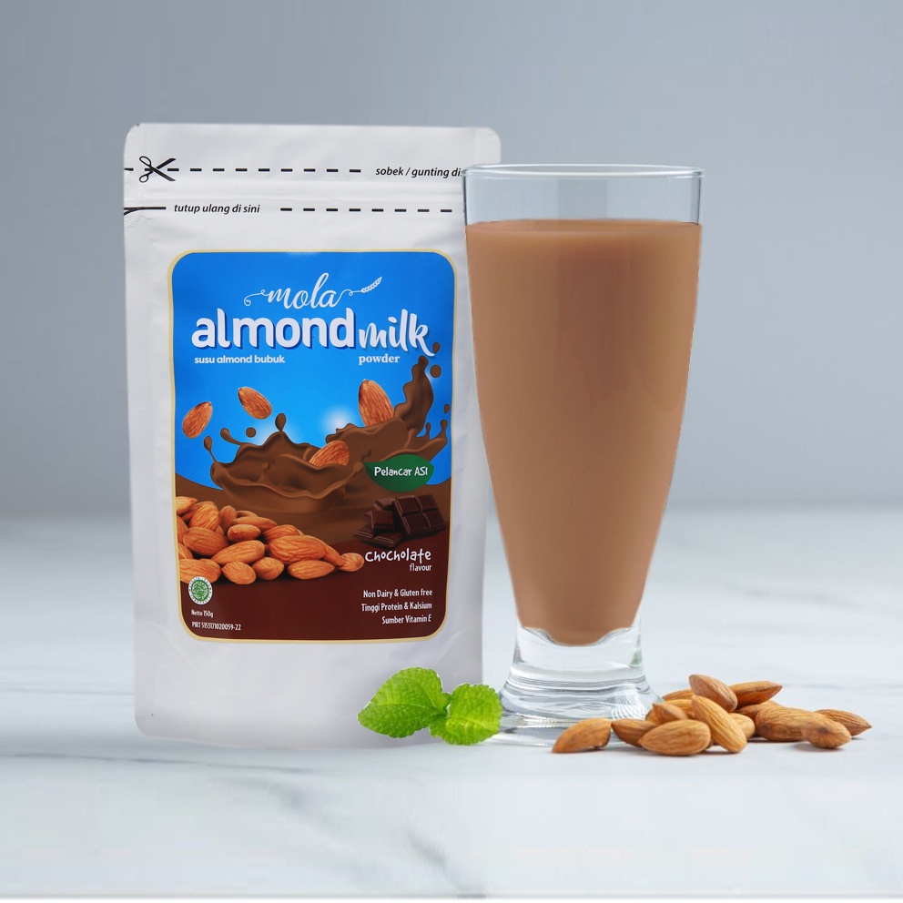 Paket Mola Almond Milk Powder / Mola Susu Almond Bubuk