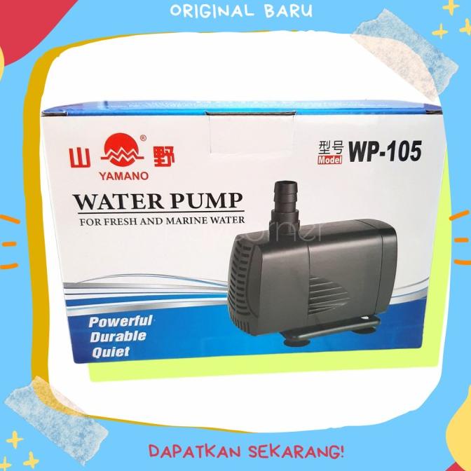 Yamano 105 Mesin Pompa Air Celup Pompa Aquarium Hidroponik Kolam Ikan