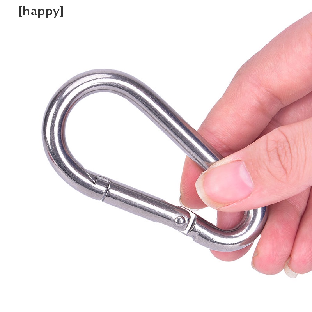 Ha Gantungan Kunci Carabiner Id Bahan Stainless Steel 304