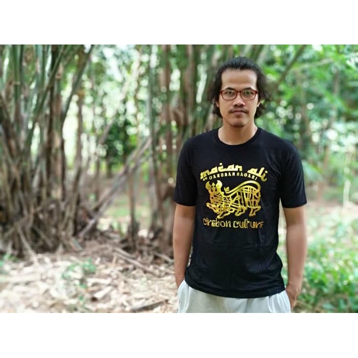 kaos baju macan ali cirebon bendera kebesaran kerajaan cirebon