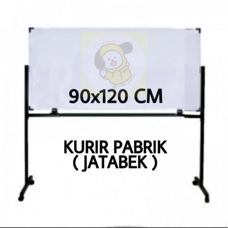 

Whiteboard sakura standing 90 x120 Magnet /papan tulis sakura magnet 90x120 READY