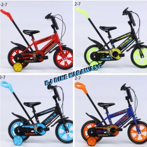 SEPEDA ANAK LAKI LAKI 12 inch BMX CENTRUM CT8805 SETIR EVA/BAN MATI