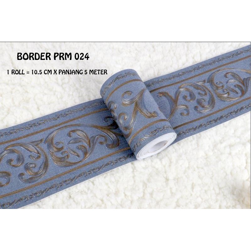 WALLPAPER BORDER STICKER PREMIUM 024 PRM  051 PRM 052 PRM 053 UK 10.5CM X 5 METER