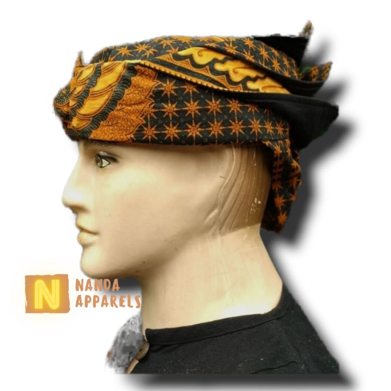 iket merak ngibing praktis permanen siap pakai medium quality iket sunda bendo blangkon Totopong ude