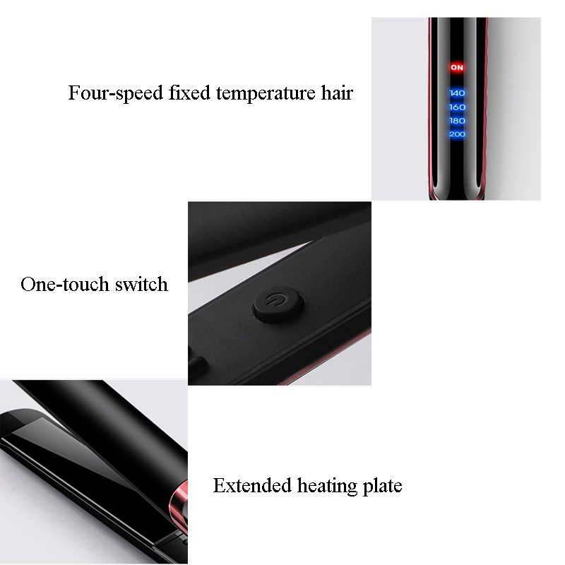 INDOMINI R540 Yours Straightener Catok Rambut Catokan 2 In 1 Curly Straight Lurus Keriting Tipe Pelurus