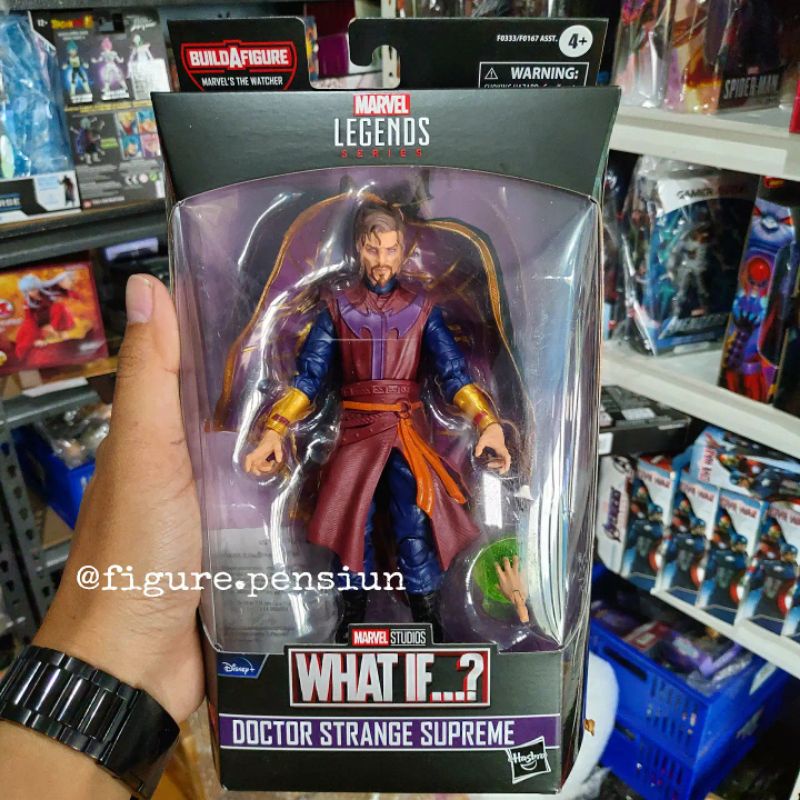 MARVEL LEGENDS SERIES DOCTOR STRANGE SUPREME THE WATCHER WHAT IF ORIGINAL HASBRO ACTION FIGURE