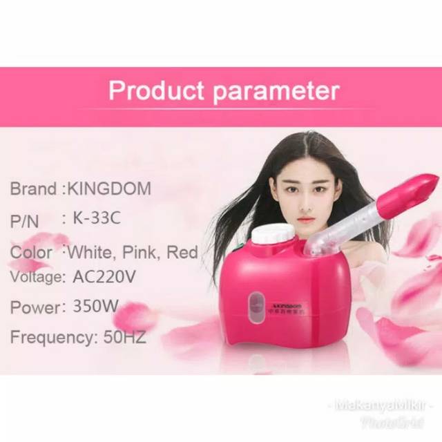 RED STEAMER VAPOZONE KINGDOM ION PORTABLE UAP WAJAH OZONE MINI RED