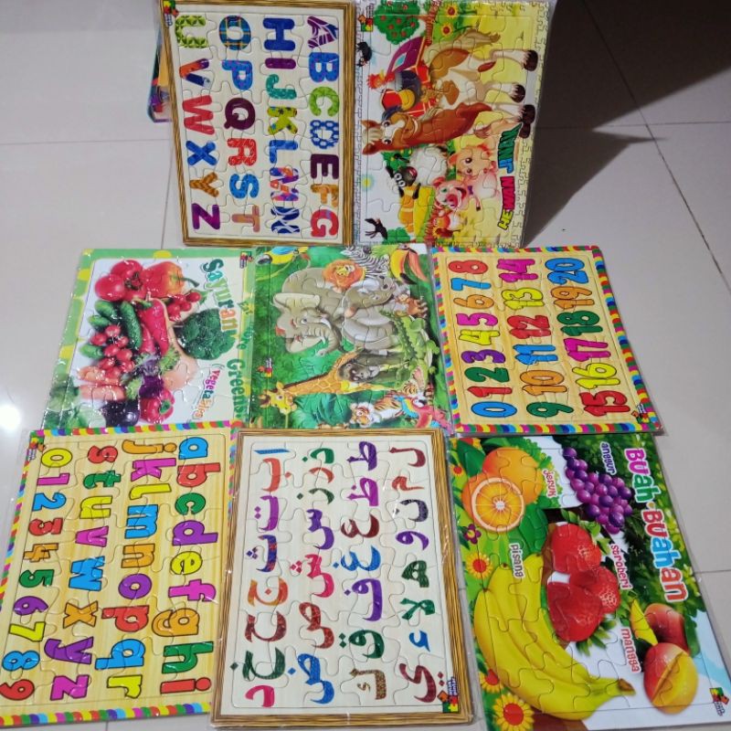 puzzle anak ukuran (24×18cm)