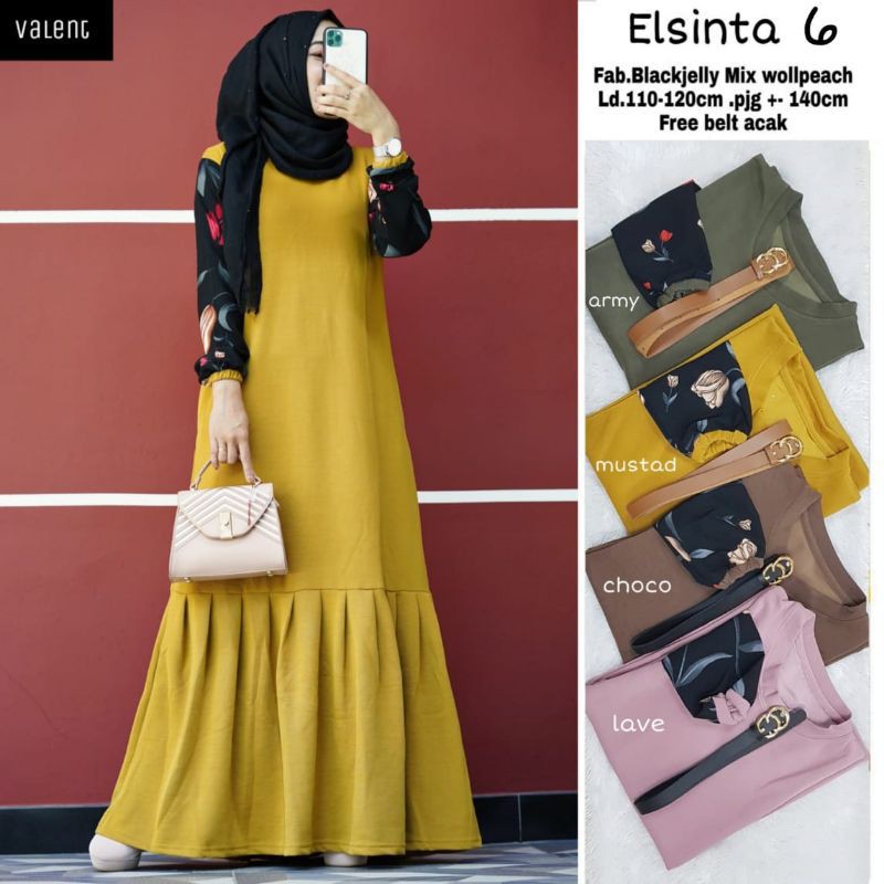 ELSINTA DRESS CRINKLE AIRFLOW PREMIUM