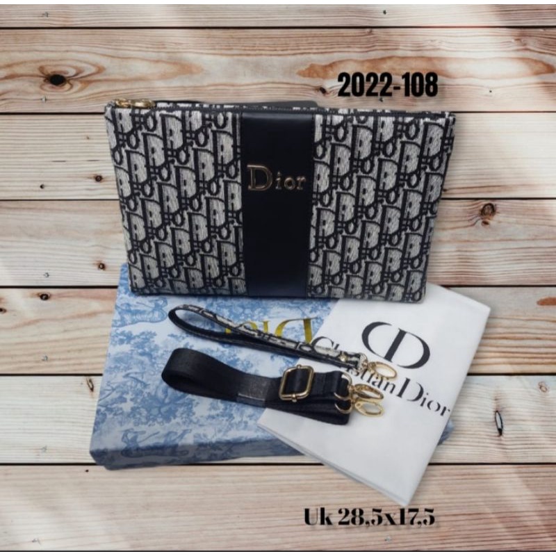 Clutch / Handbag Wanita / Pria Free Box Premium