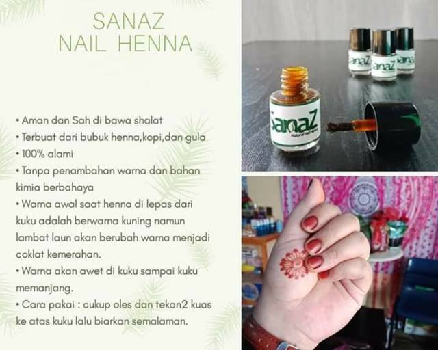 Kutek Kuku Muslimah Halal Sanaz Nail Henna Kutek Sah Sholat Murah Strawbery Tuffah Redzahra Shopee Indonesia