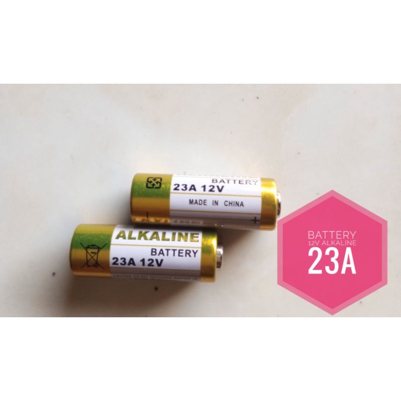Batterai 12V 23A Battery Super Alkaline 23A DAN 27A  Battery Remote Mobil