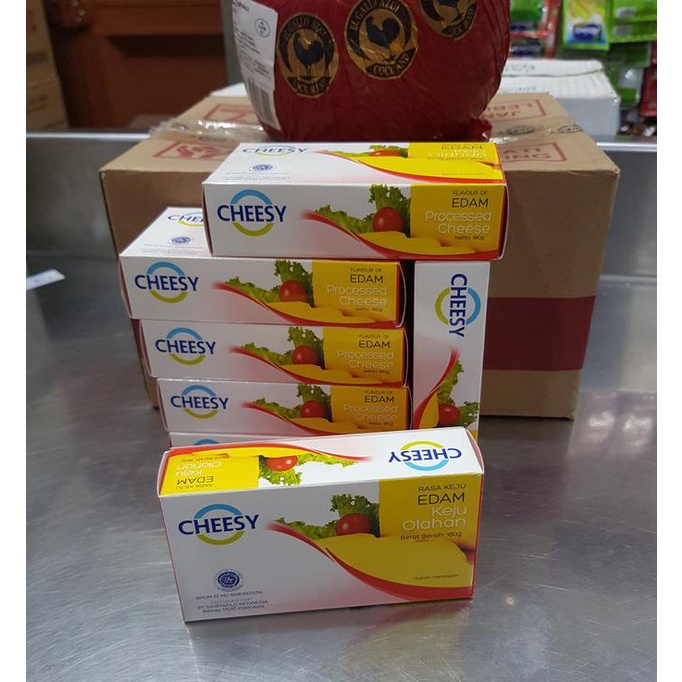 

Keju Cheesy Edam 180gr