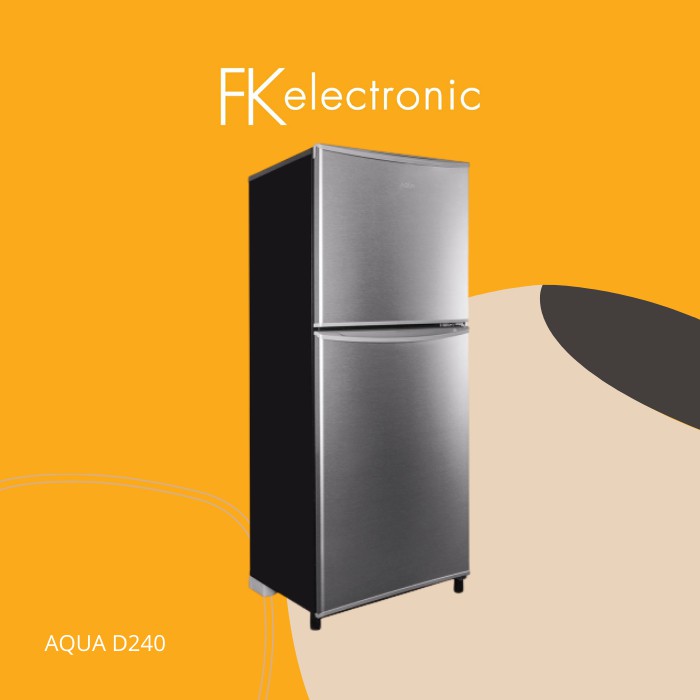 KULKAS AQUA 2 PINTU AQR D 240