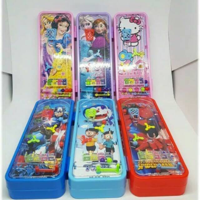 

Tempat Pensil Motif Karakter/ Kotak Pensil Plus Pinball
