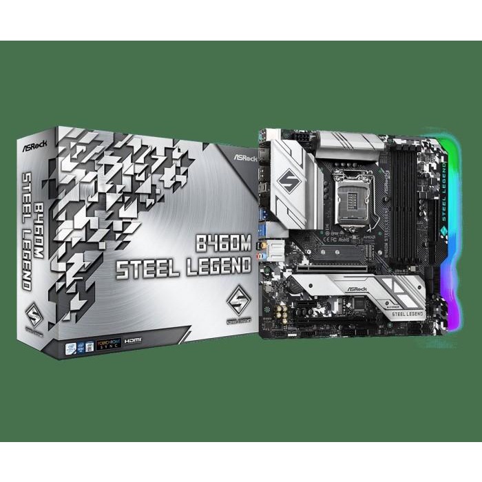 Moth | Asrock B460M Steel Legend(Ddr4 Sata3,Socket1200, Intel B460,Usb 3.2)