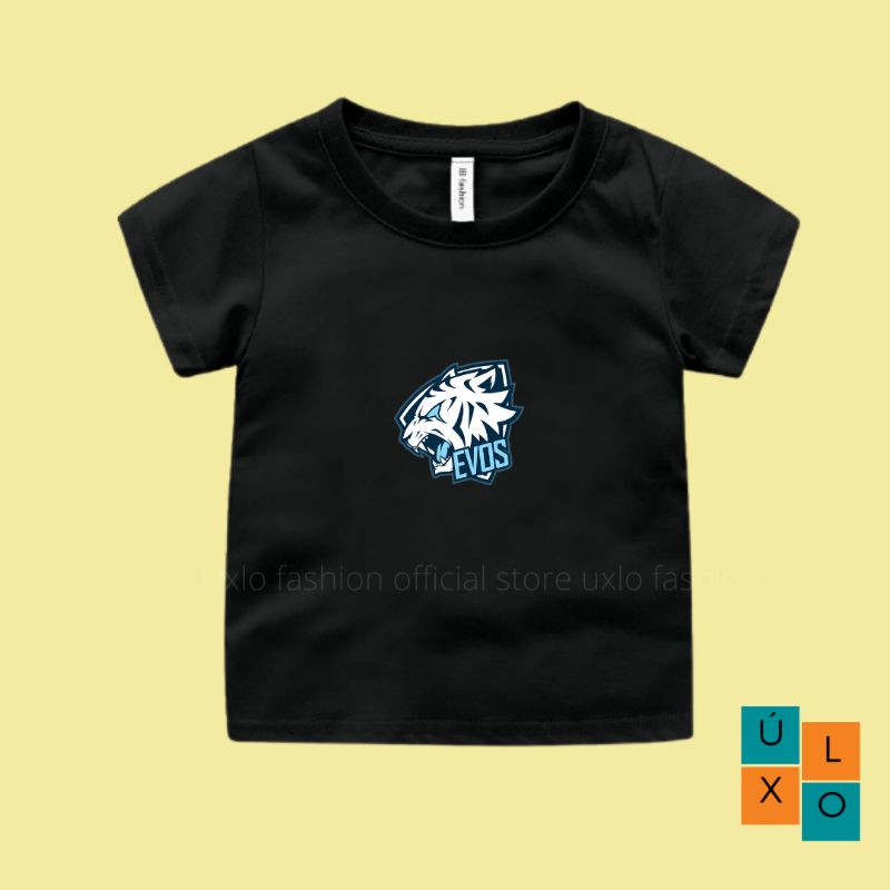 KAOS ANAK LAKI LAKI DAN PEREMPUAN TSHIRT BAJU ANAK FREEFIRE COTTON COMBED UMUR 2 SAMPAI 9 TAHUN UXLO FASHION