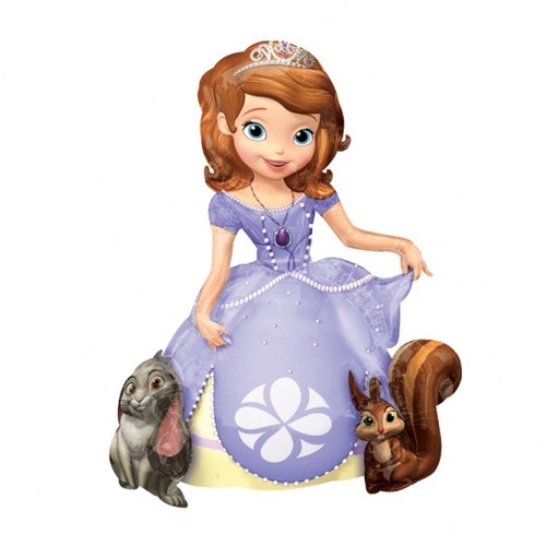 Sofia The First Theme Balloon / Balon Tema Sofia The First