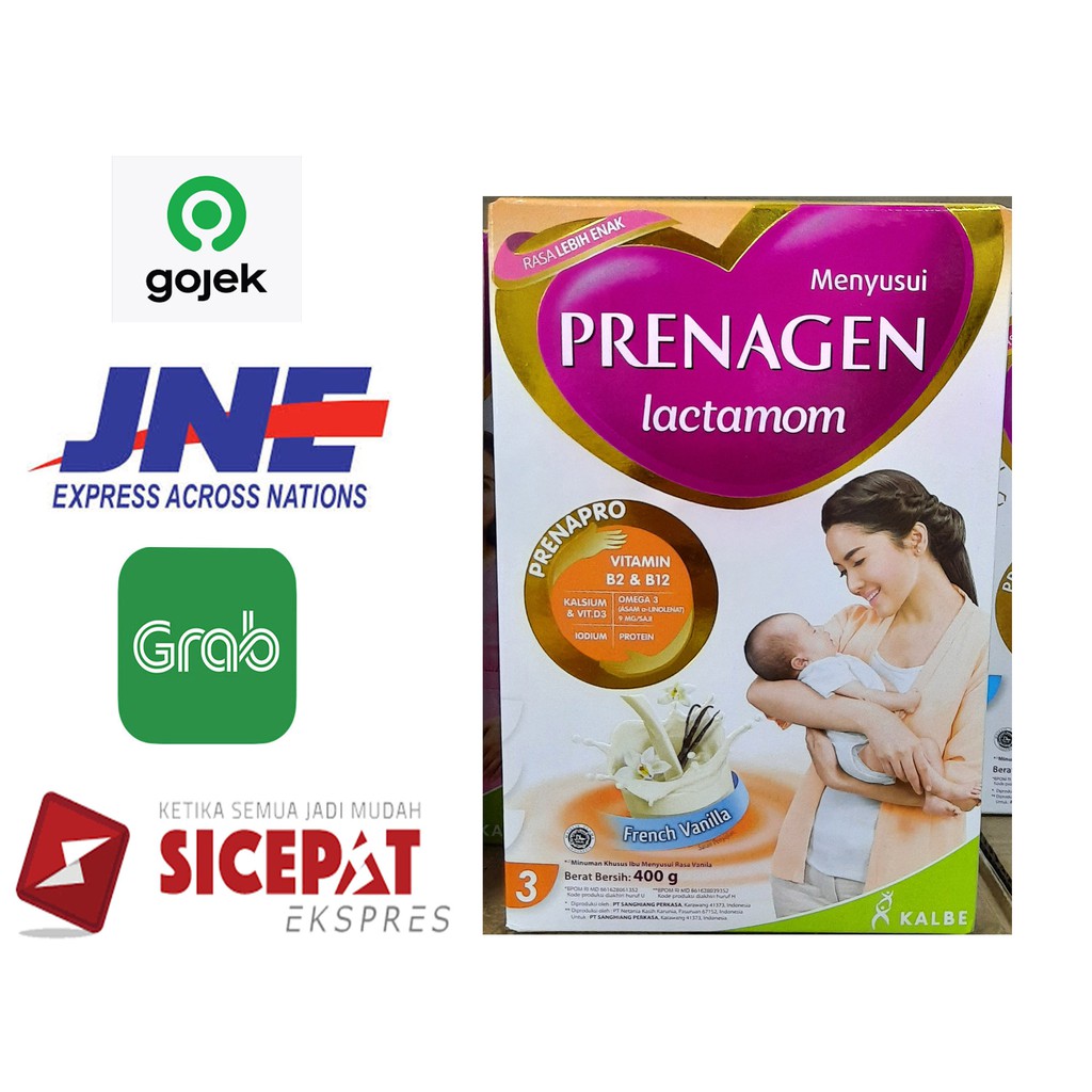 Prenagen Lactamom Menyusui Vanila / Cokelat 400gr