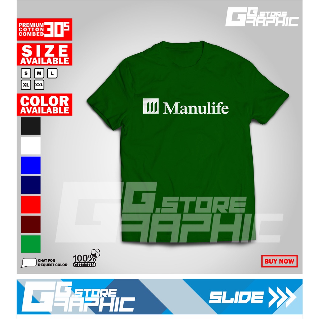 Kaos MANULIFE Murah Berkualitas