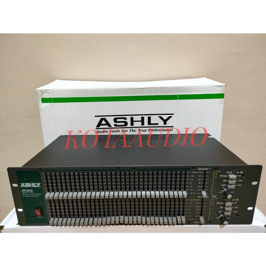 Equalizer Ashly GQX 3102/ GQX3102 2x31 Channel Grade A