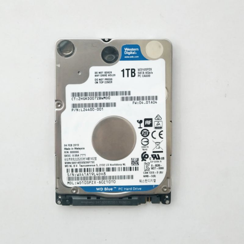 HDD/Hardisk 1TB WD Blue Scorpio