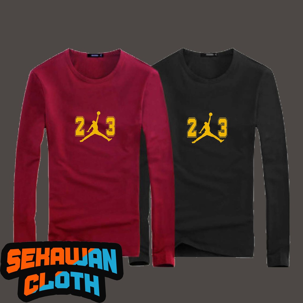 KAOS BAJU LONG SLEEVE JORDAN 23 - SEKAWAN CLOTHING