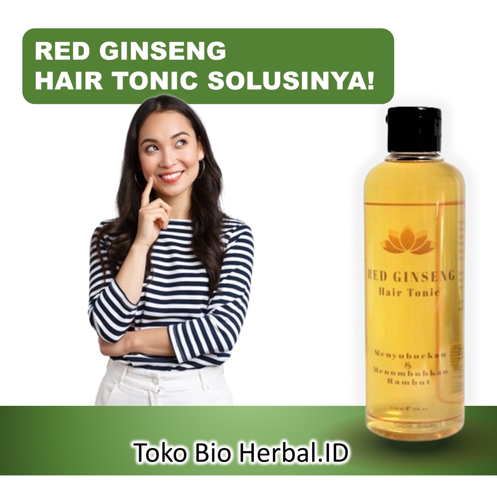 Hair Tonic Rambut Rontok Penyubur Rambut Rontok Red Ginseng Hair Tonic B5Q
