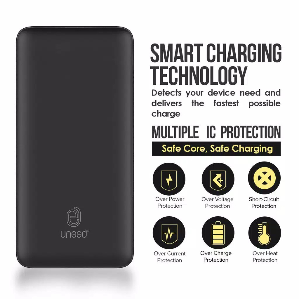 ORIGINAL POWERBANK 20000mah EASYBOX B20 - UNEED UPB-412.2