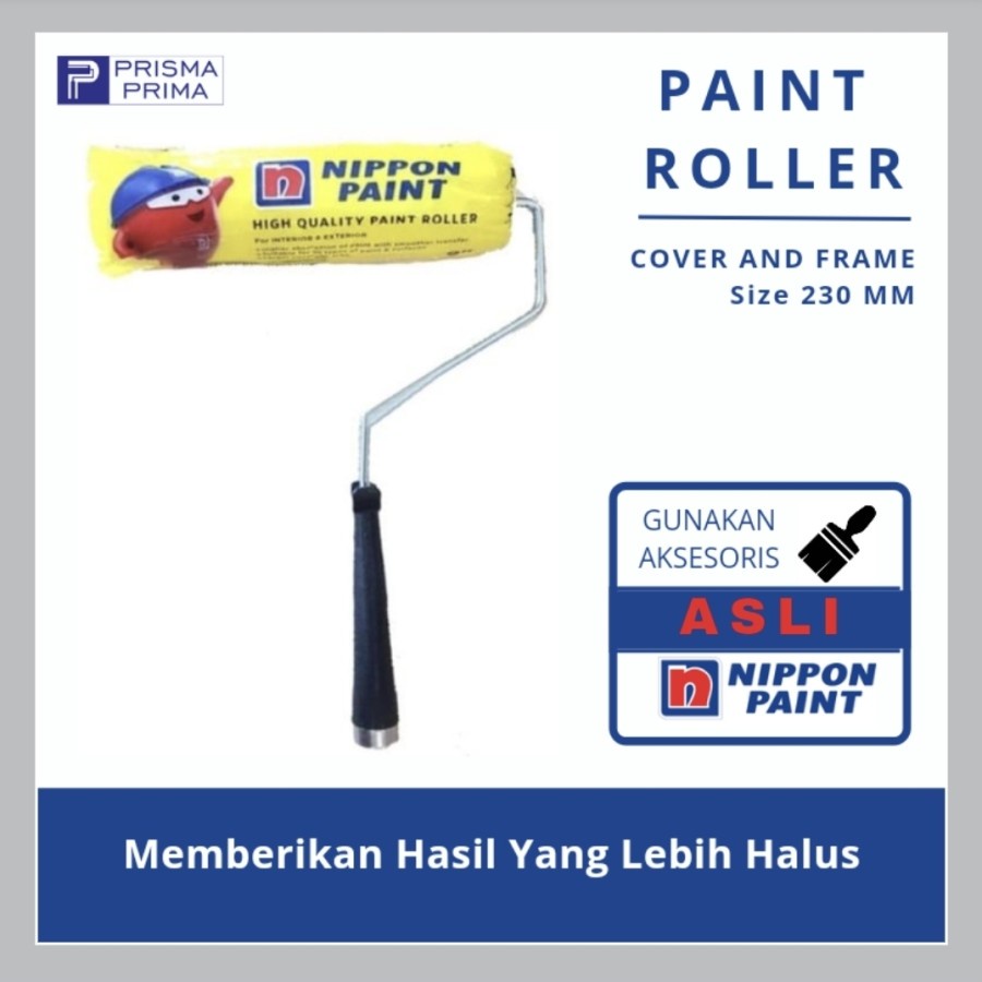 Roller Nippon Paint Kuas Rol Cat Tembok Roll Copot