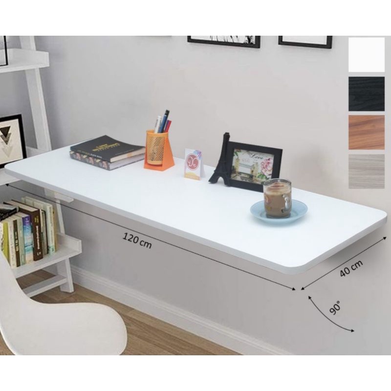 MEJA LIPAT DINDING | MEJA BELAJAR TEMPEL DINDING