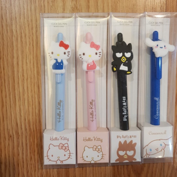 

Cuci Gudang Pen Sanrio Official Licensed Cinnamorroll Hello Kitty Bad Badtz Maru Bergaransi