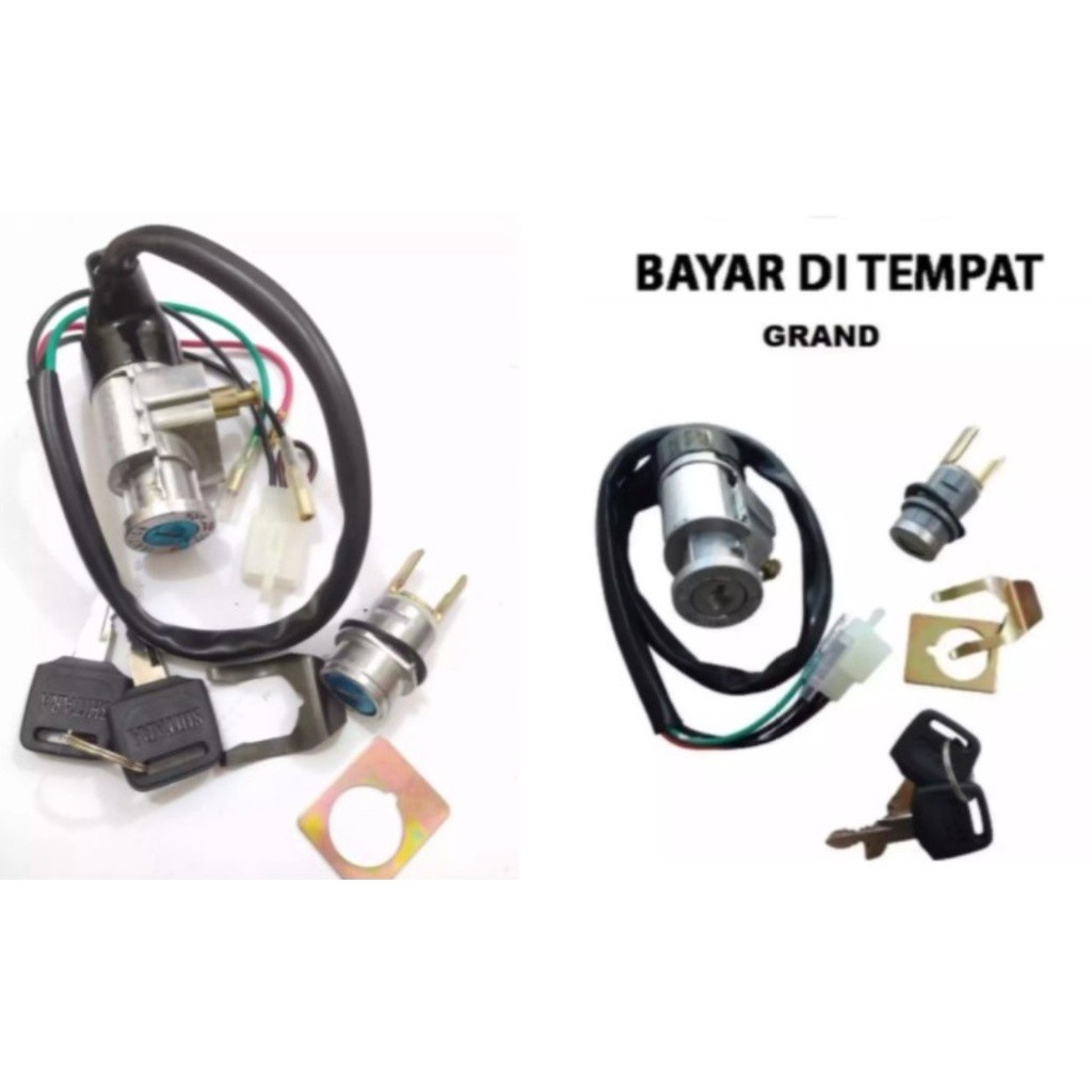 Kunci Kontak Motor Grand Astrea Legend 1set Kunci Jok
