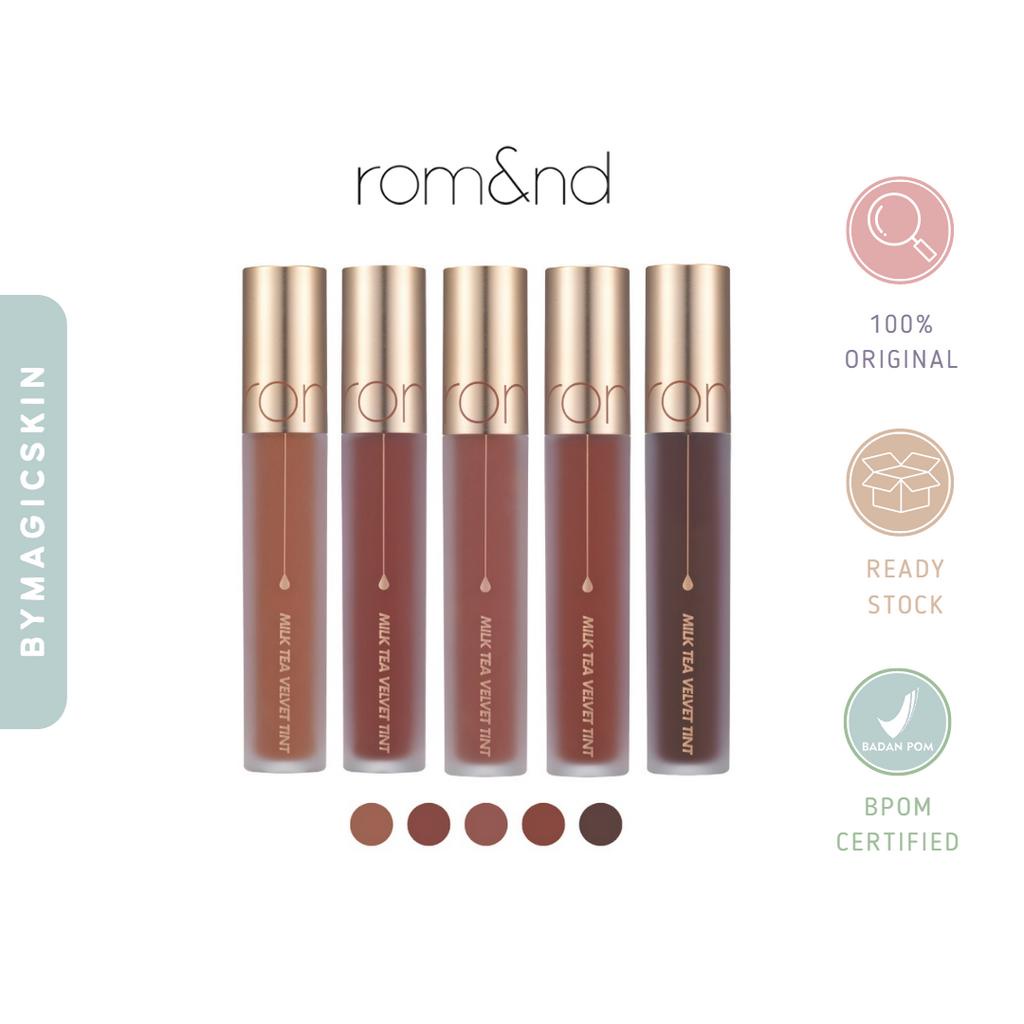 ROMAND - Milk Tea Velvet Tint Afternoon Tea Series (5 Colours)