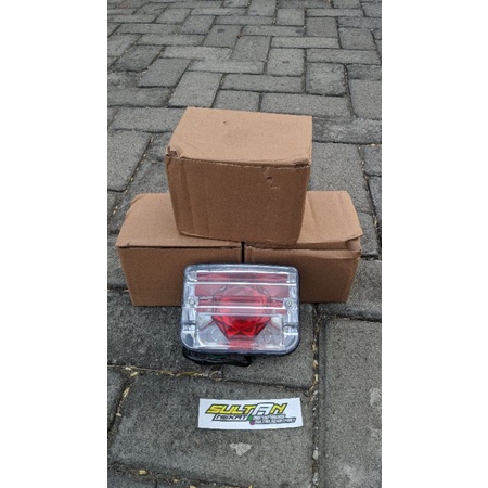 stoplamp gl 100 led lampu stop gl 100 supercub transparan model takegawa