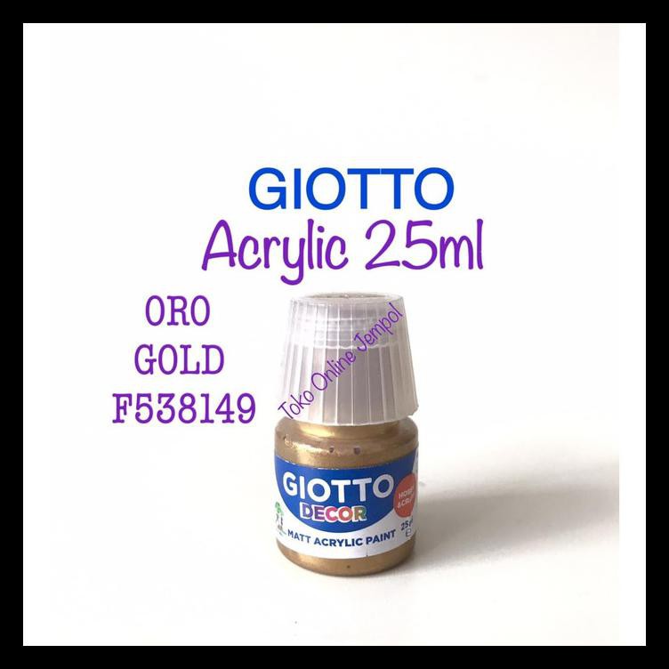 

Promo 25Ml Gold Cat Acrylic Giotto 538149 Akrilik Satuan Paint Art Atk0960Gt