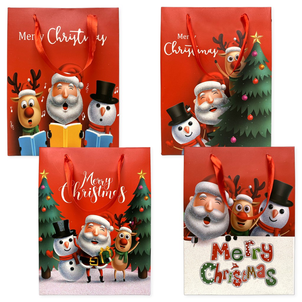 

Scoop Kantong Kertas / Paper Bag Natal 32x26x10cm 63131400