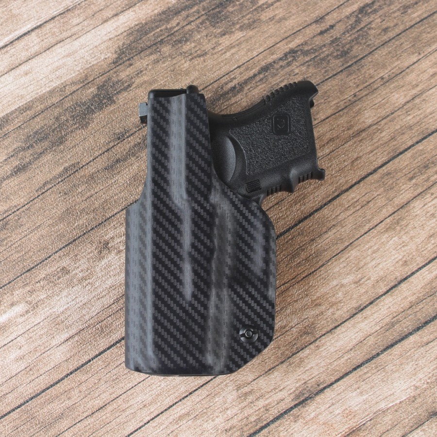 kydex holster iwb glock 26 27 motif karbon