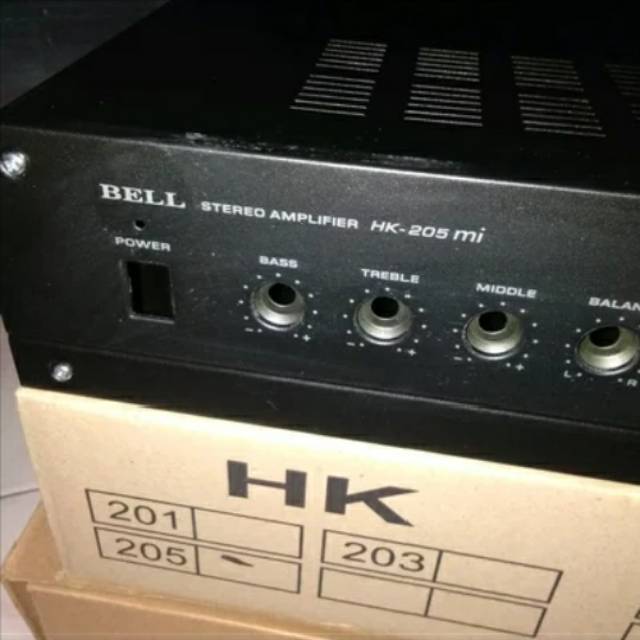 Box Amplifier Parametrik bell HK 205