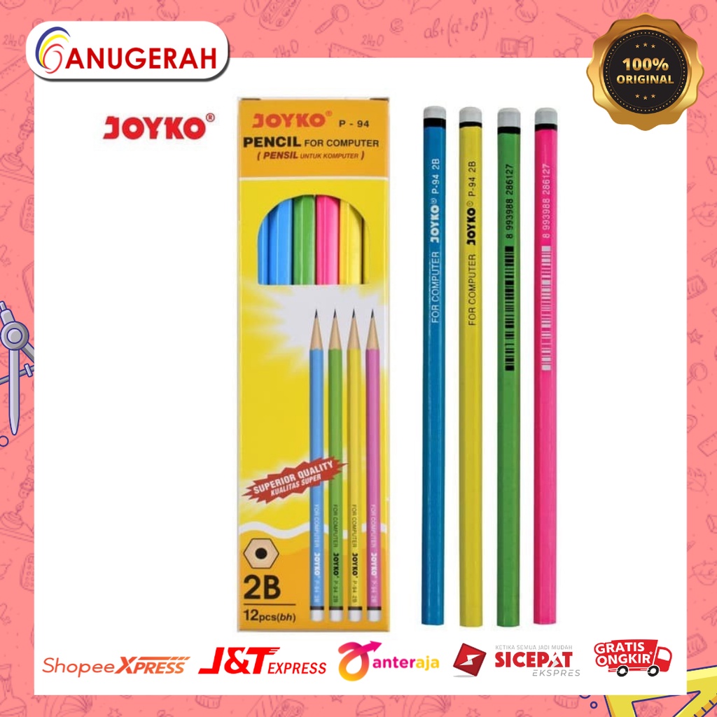 

JOYKO P-94 PENSIL 2B (PACK)
