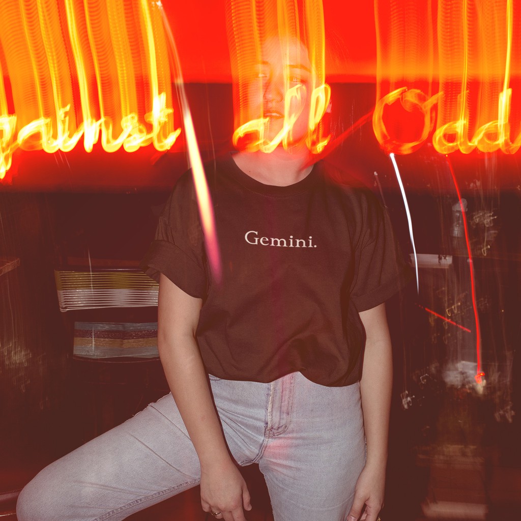 Kaos Zodiak "Gemini" - Kaos Zodiak/Baju Zodiak/Tshirt Zodiak/Baju Gemini/Kaos Zodiac